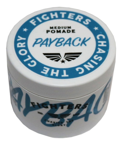 Cera Pomada Pelo Fighters Barbero Payback Modeladora 100gr