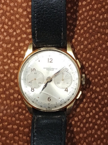 Reloj Pulsera. Chromographe Suisse Cie. 0.750. 18k