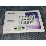 Teclado Controlador Midi Arturia Minilab Mkii Branco