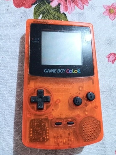 Gameboy Color Naranja Original *sin Tapa*