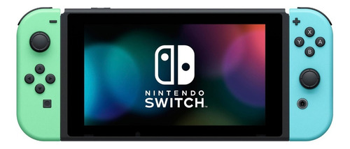 Nintendo Switch 32gb Animal Crossing: New Horizons Color Verde Pastel Y Azul Pastel