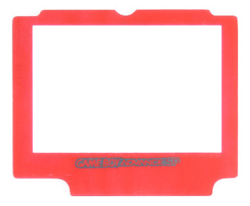 Mica Acrilico Color Rojo Para Game Boy Advance (gba) Sp