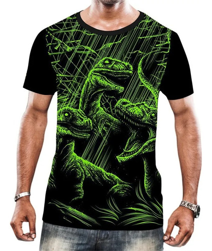 Camisa Camiseta Jurassic Park World Filme Arte Envio Hoje 10