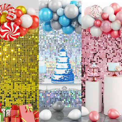 24pz Paneles Decorativos Shimmer Wall Fiesta Lentejuela 30cm | Envío gratis