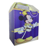 Principe Mickey Mouse Rey  St 60 Cajitas Dulceras Bolo Feliz