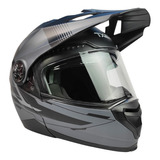 Casco Techx2 Tx-909 Cross Negro Mate/gris Ecer22-05/dot