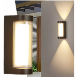 Luz Foco Aplique De Pared Led 10w Para Exteriores Y Interior