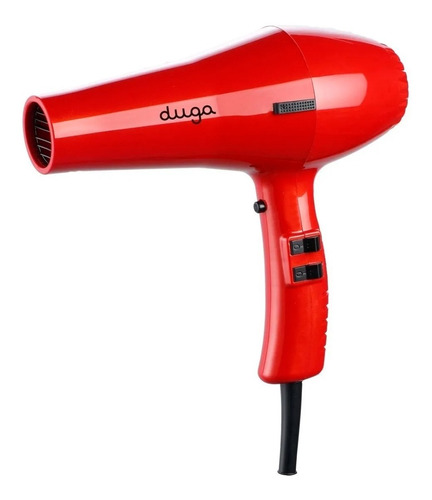 Duga Secador De Pelo Profesional 3600 Rojo 2000w 2 Vel