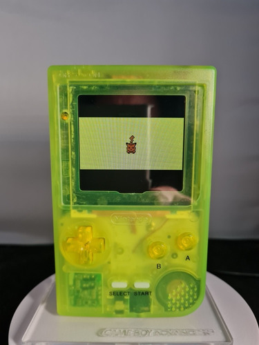 Gameboy Pocket Extreme Green Pantalla Ips