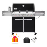 Parrilla De Acero Inoxidable Weber Summit E-670