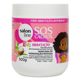 Salon Line Sos Cachos Kids Máscara De Hidratação Intensa 500g