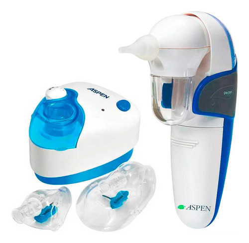 Aspen Nebulizador Nu320 + Aspirador Nasal Anm12