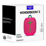 Parlante Ue Wonderboom 3 Bluetooth Ip67 Model Color Rosa