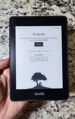 Kindle 10 Gen 8gb Preto Com Tela De 6  167ppp Usado