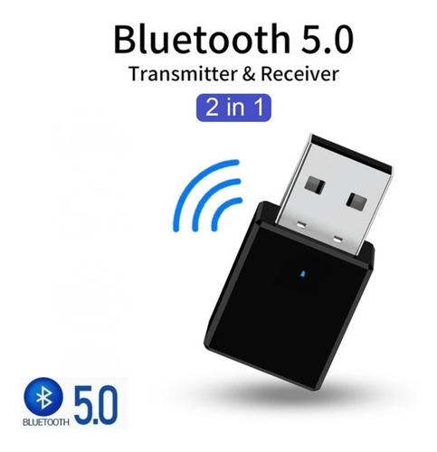 Bluetooth 5.0 Transmisor Y Receptor Con Auxiliar De Audio Hd