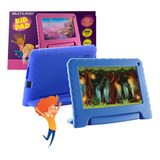 Tablet Para Niños Nb606 7'' 32gb Wi-fi Azul  - Multi