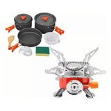 Kit Utensilios De Cocina Para Acampar Acampada Completo