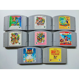 Set Juegos N64 Japones Original - Pokemon Mario Super Smash