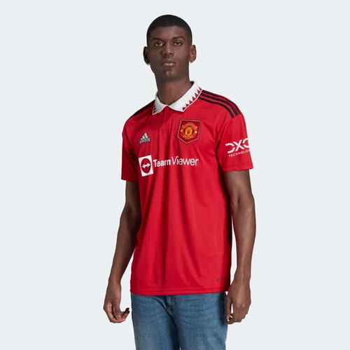 Camisa 1 Manchester United 22/23 - Vermelho adidas H13881