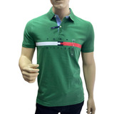 Tommy Hilfiger Tipo Polo Hombre Verde Cf.