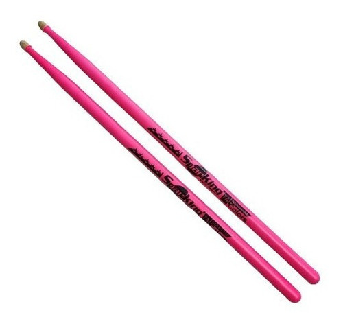 Baqueta 7a Rosa Luminosa Colors Spanking Fluorescente