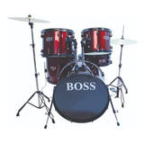 Bateria Acustica Boss Jbp0803 5 Piezas 