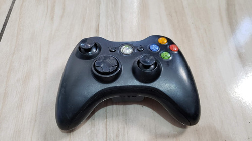 Controle Xbox 360 Botão Sem A Tampa Rb Ruim E 1 Led Ruim