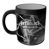 Taza Magica Metallica Rock