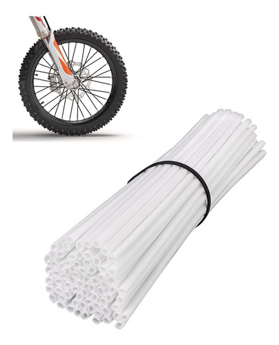 Cubre Rayos Universales Moto Blanco Mtc