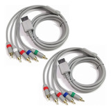 Cable Componente Av De 6 Pies Para Nintendo Wii/wii U Rca Au