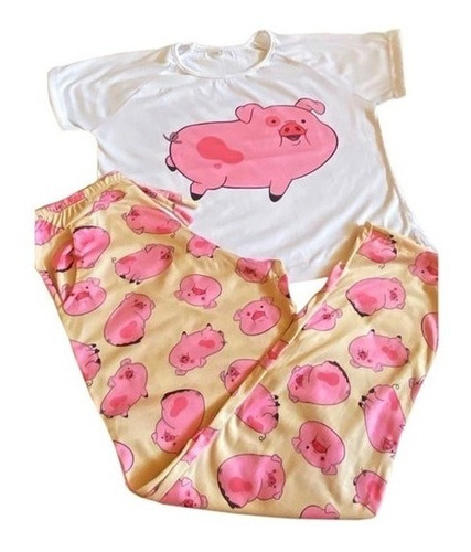 Pijama Conjunto Chancho Pato Gravity Cerdito 