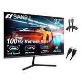 Sansui Monitores De Computadora 27 Pulgadas 100hz Ips Usb Ti