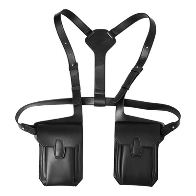 ` Bolso Tipo Cartera Con Arnés De Hombro Steampunk Con U