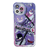Funda De Teléfono Cover Anime Pokemon Para iPhone 15, 14, 13