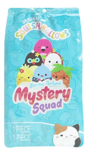 Pelúcia Squishmallows Perfumada Caixa Misteriosa 5 Sunny