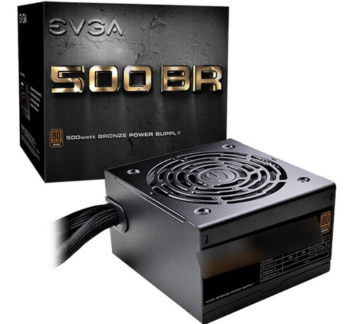 Fuente Para Pc Gamer Evga 500 Br 500w 80 Plus Bronze 