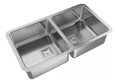 Bachas Cocina Johnson Doble Quadra Q76 70.8x37x17.5