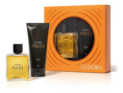 Colônia Pulse Eudora Masculino Kit  (2 Itens)