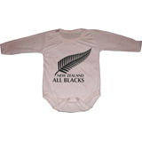 Bodys Para Bebé Rugby All Blacks Nueva Zelanda Rugby Bebes