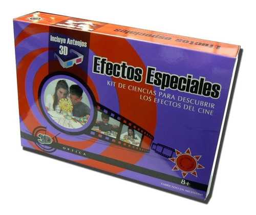 Juego Kit Efectos Especiales Anteojos 3d Ciencia Para Todos