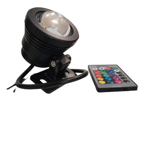 Spot Intemperie Led 10w Luz Rgb 12v 