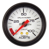 Reloj Presion Aceite Orlan Rober 52mm 100lbs L. Blanca 415