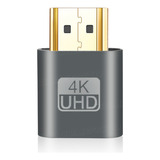 Vga Hdmi Dummy Plug Virtual Display 4k Adaptador 1.4 Monitor