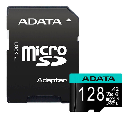 Tarjeta De Memoria Adata  Pro Con Adaptador Sd 128gb