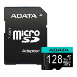 Tarjeta De Memoria Adata Ausdx128gui3v30sa2-r Premier Pro Con Adaptador Sd 128gb