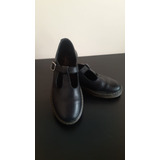 Zapatos Colegiales, Kickers, Nena, Usados, Talle 38, Negro 