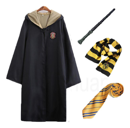 4 Unids/set Disfraz De Capa De Harry Potter Slytherin Ravenc
