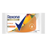 Jabon De Glicerina Rexona Citrus Con Vitamina C 90gr