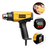 Soprador De Ar Quente 110v Pistola De Ar Display Lcd 1800w