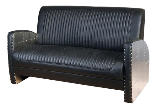 Sillon Sofa Aviador Restoration Industrial Aluminio